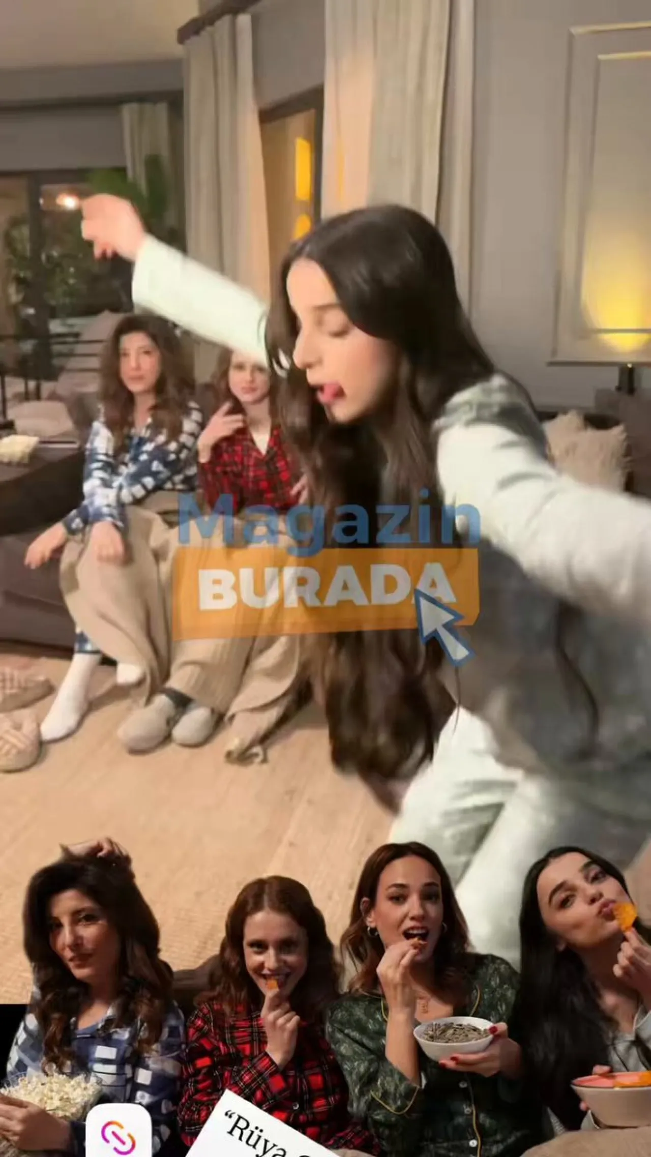 Rüya Gibi Kadınlarından Unutulmaz Pijama Partisi