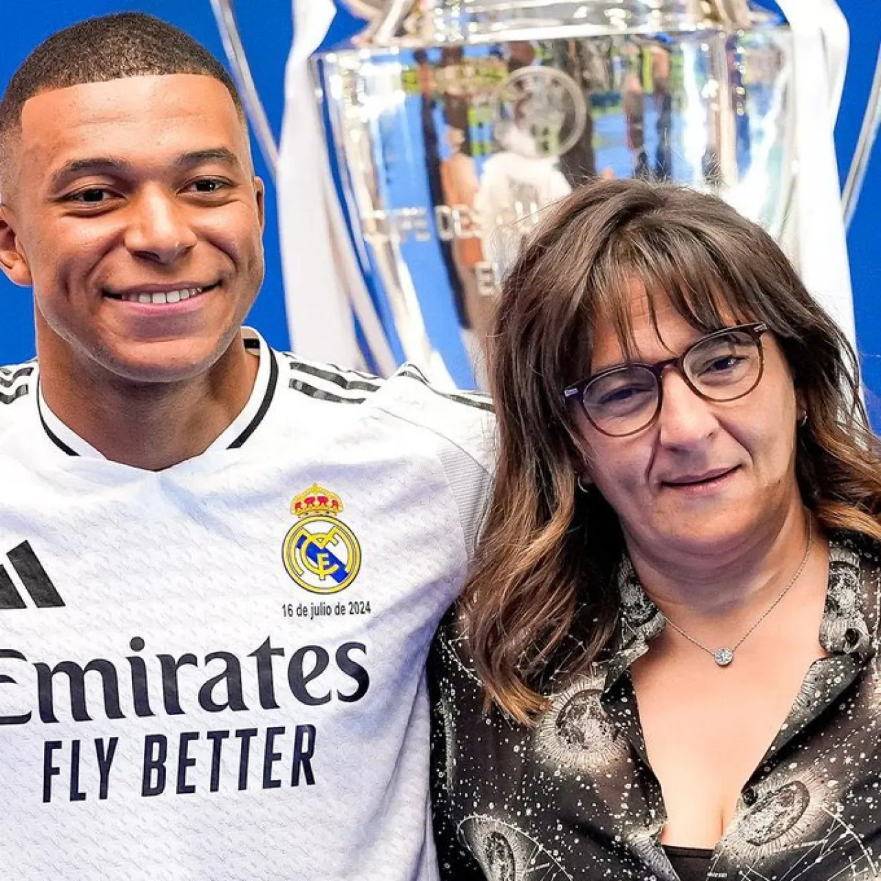 Kylian Mbappé'nin Annesi, Şovmen Mehmet Ali Erbil'e Benzetildi