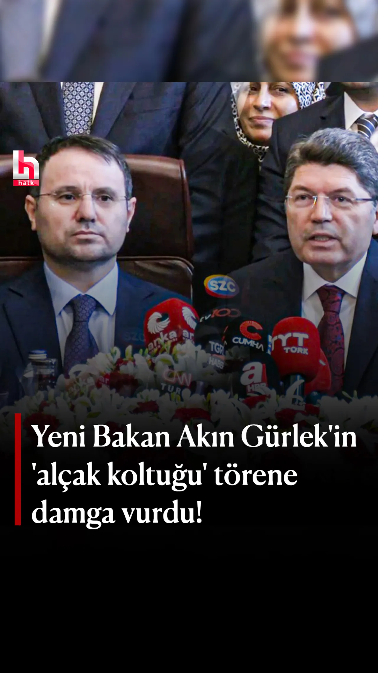 Adalet Bakanlığı Devir Tesliminde 'Alçak Koltuk' Krizi Yaşandı