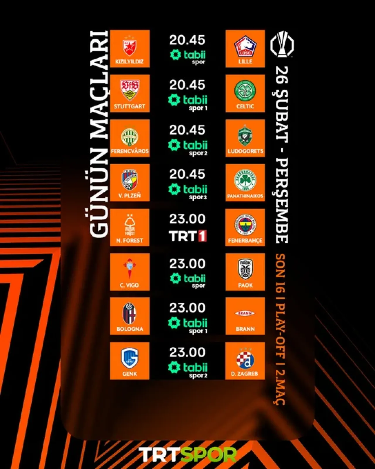 UEFA Avrupa Ligi'nde Günün En Zevkli Maçı Hangisi?