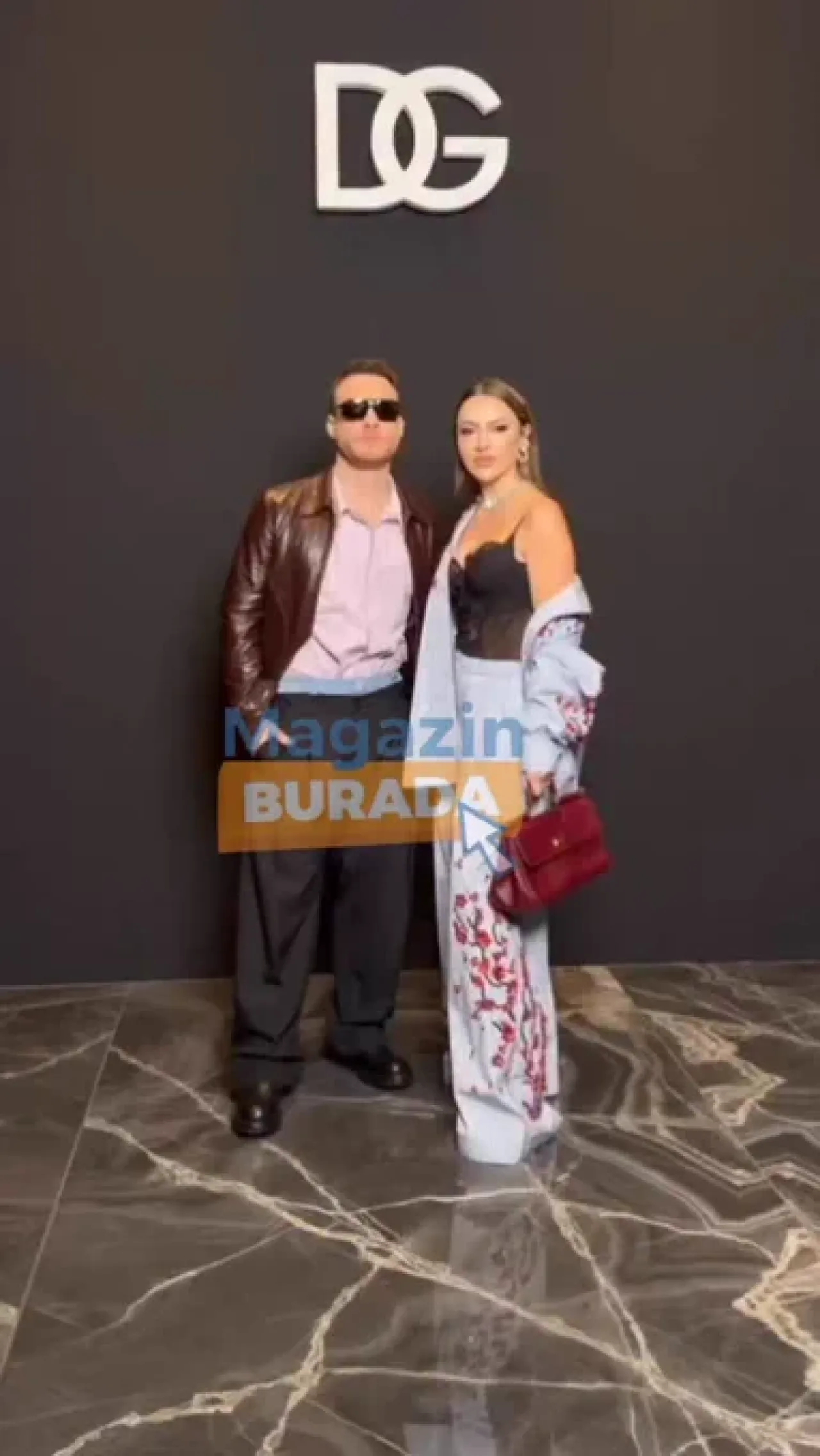 Kerem Bürsin ve Hadise'den Milano'da Moda Haftası İş Birliği