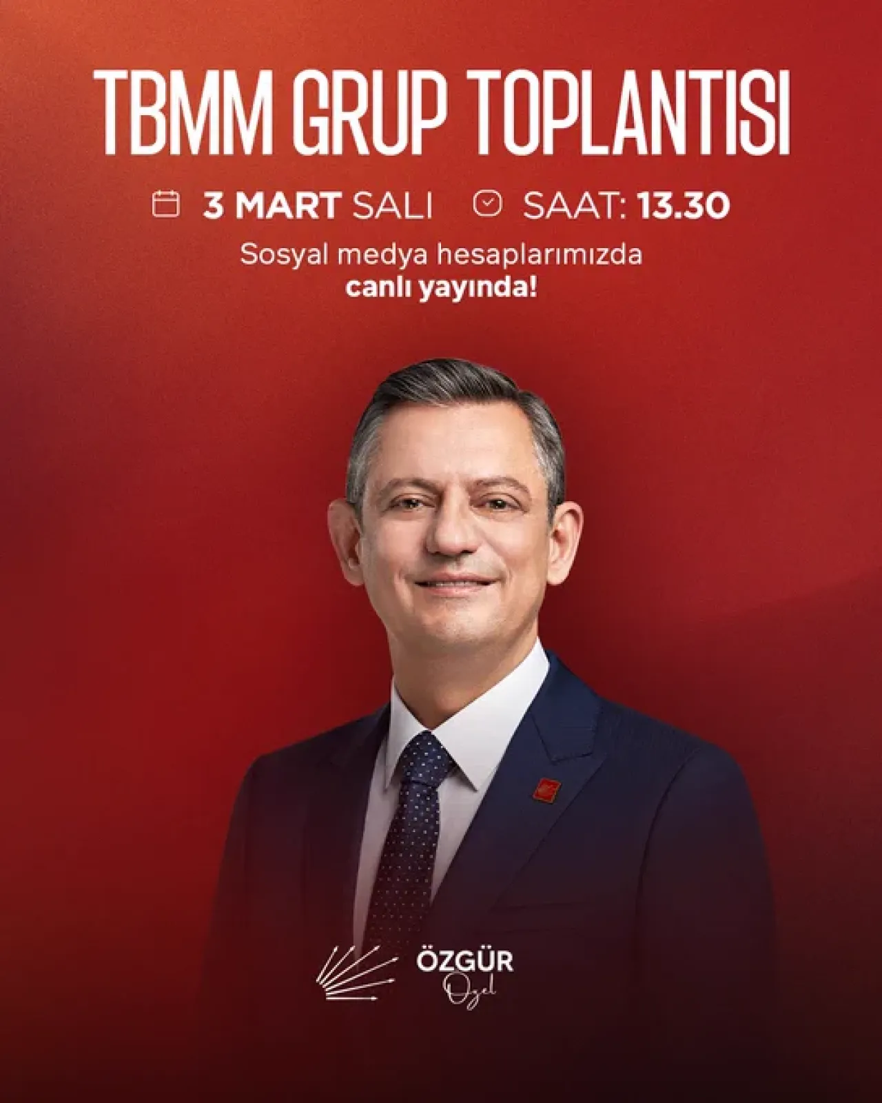 Özgür Özel'den Beklenen Konuşma: Yarınki TBMM Grup Toplantısına Dikkat